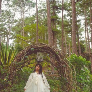 Váy xòe tiểu thư oversize