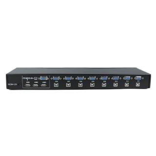 Hộp công tắc hỗ trợ 8 cổng usb 2.0 kvm 1920x1440 chất lượng cao