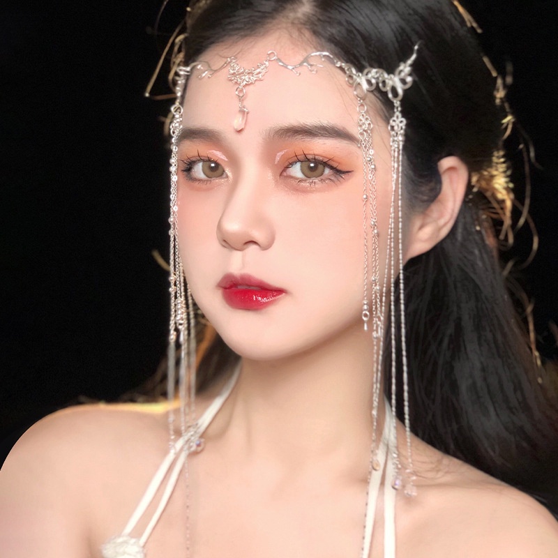 Băng Đô Cài Tóc Đính Pha Lê Hình Giọt Nước