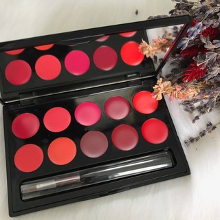 Bảng Son Lì Ohui Rouge Real 10 màu chính hãng mẫu mới của Hàn Quốc