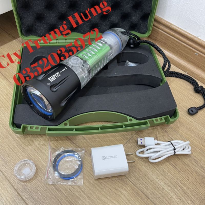 Đèn pin lặn Fitech F13 cao cấp