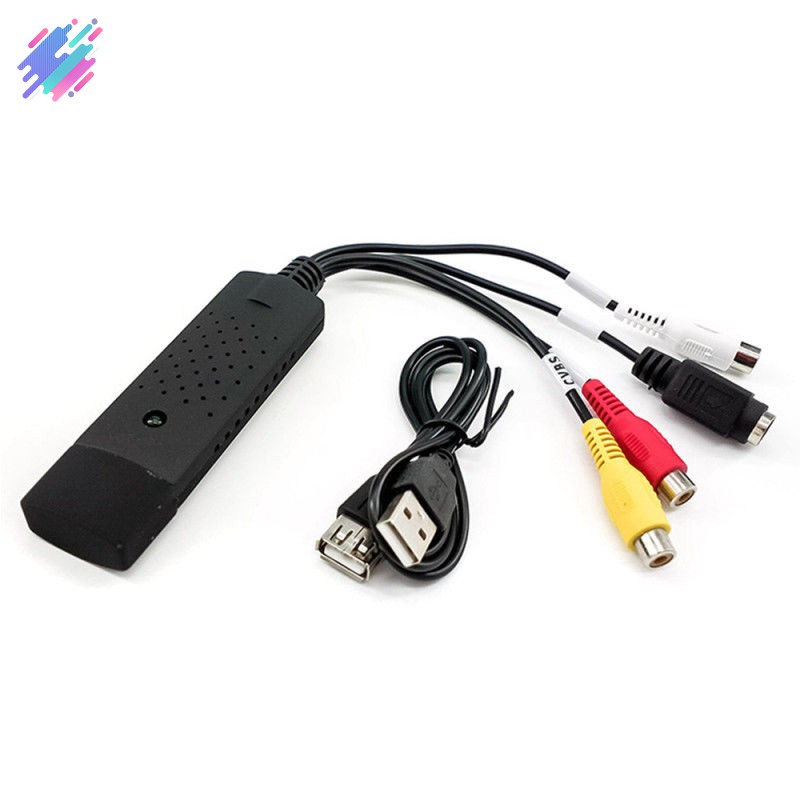 Dây cáp cổng USB 2.0 sang Video Audio AV TV Card