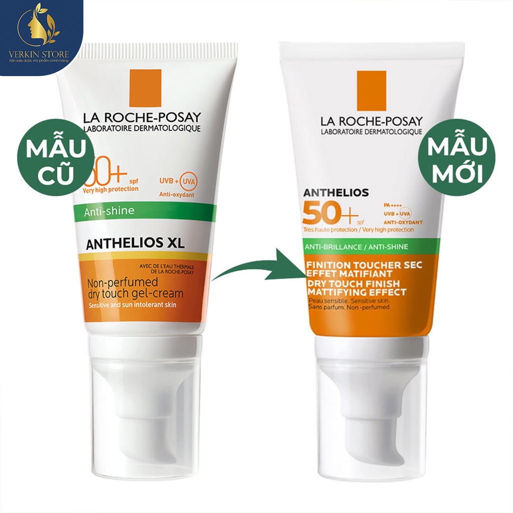 Kem chống nắng La Roche Posay SPF50+ kết cấu gel cho da dầu mụn - Verkin Store