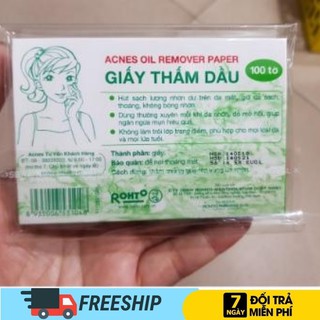 Giấy Thấm Dầu TD201 Acnes (100 tờ)