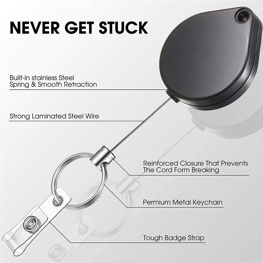 Móc Chìa Khóa Có Thể Thu Gọn Thời Trang Tiện Dụng