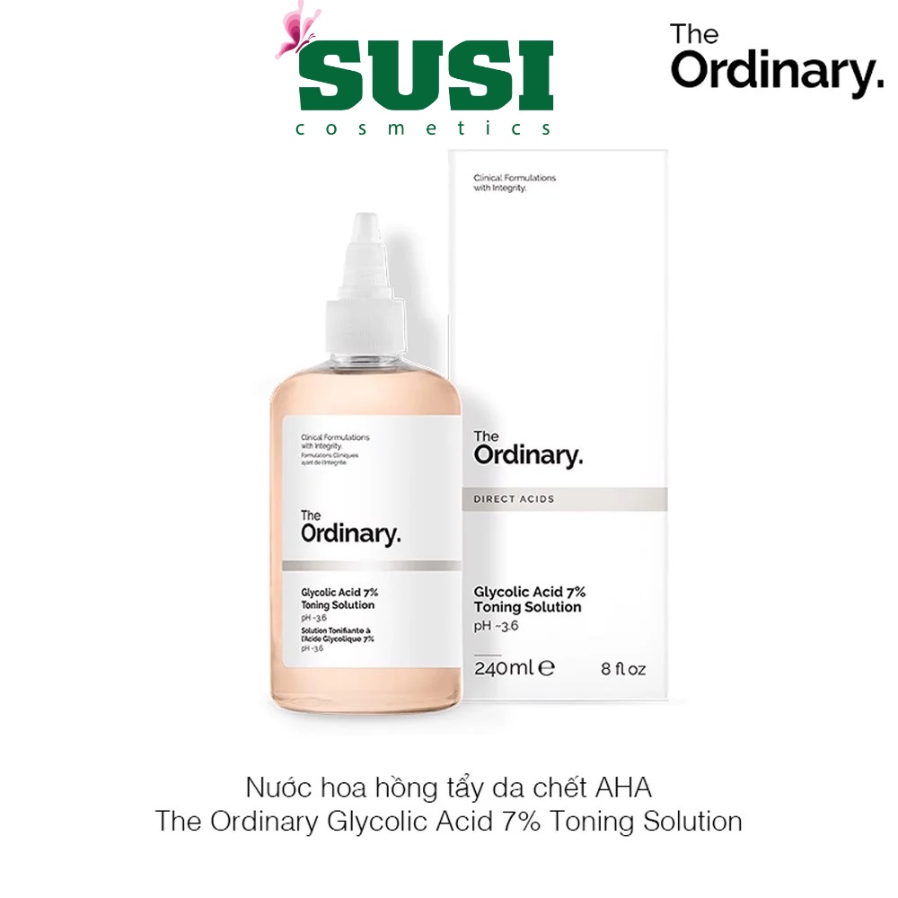 Nước Hoa Hồng Toner The Ordinary Glycolic Acid 7% + Toning Solution 240ml