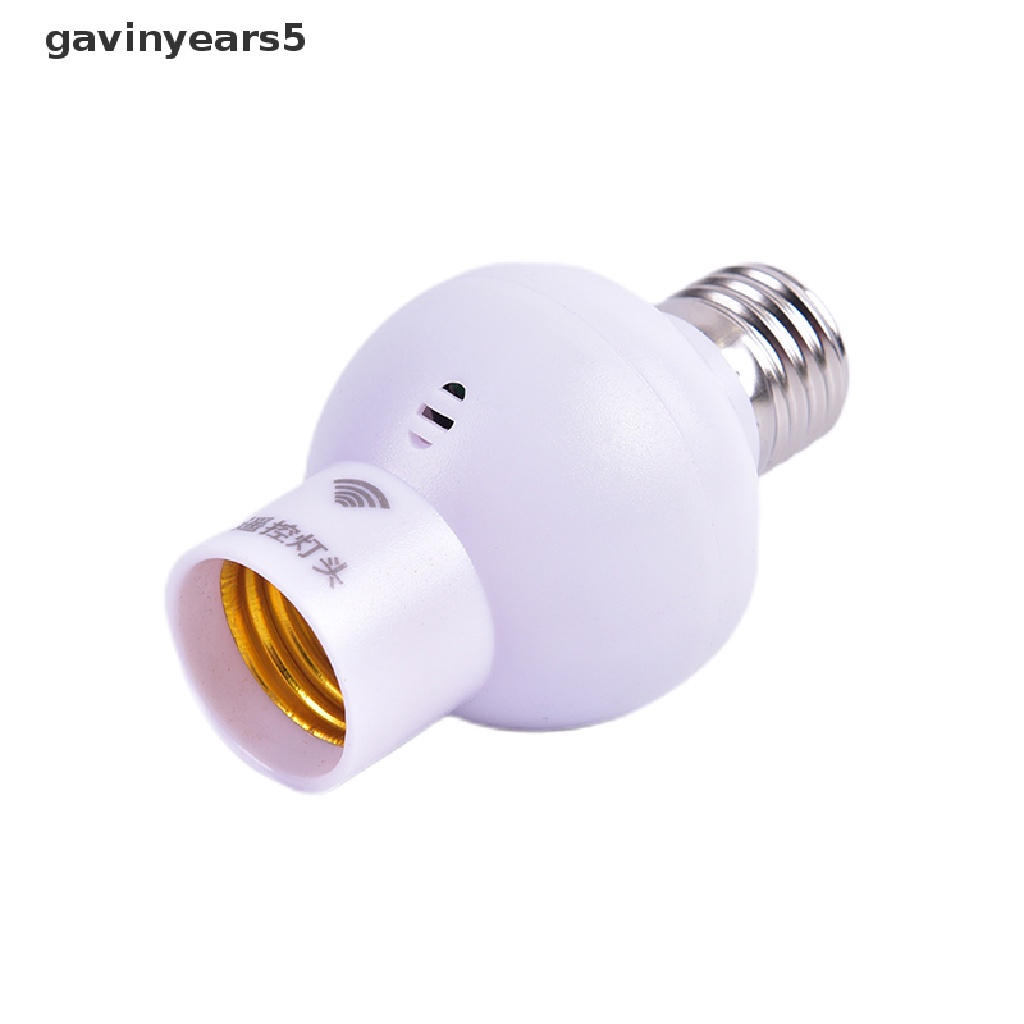 Giá Đỡ Bóng Đèn E27 Không Dây Cảm Biến Âm Thanh Điều Khiển Từ Xa