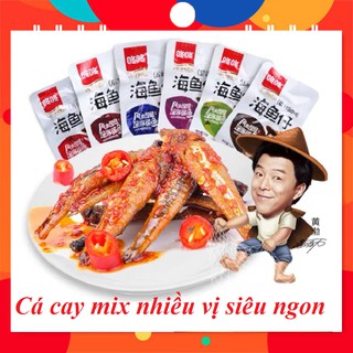 Cá cay ăn vặt đủ 3 vị siêu thơm ngon đặc sản Vân Nam