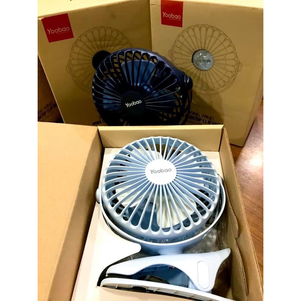 Quạt xe đẩy mini Yoobao hàng chính hãng, quạt kẹp xe đẩy chính hãng, quạt xe đẩy giá rẻ | BigBuy360 - bigbuy360.vn