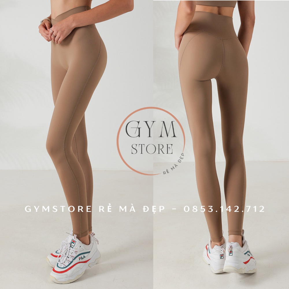 Quần Tập Gym Yoga Legging Cạp Cao Gen Bụng Nâng Mông Thể Thao Nữ Thun Lulu Siêu Mềm Mịn Co Dãn 𝙎𝙤𝙡𝙤 𝙎𝙥𝙤𝙧𝙩𝙨𝙬𝙚𝙖𝙧 1262