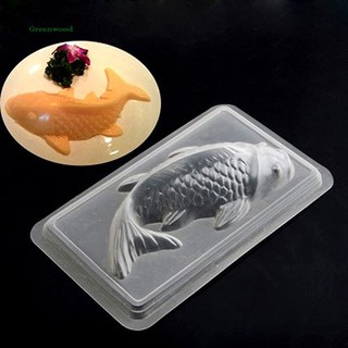Khuôn Làm Bánh Sinh Nhật Hình Cá Chép 3D 20cm