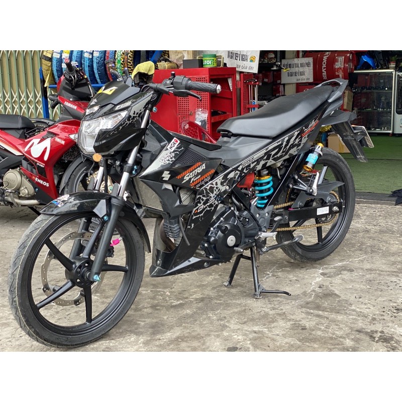 Satria/Raider phuộc Nitron Kozi Đông Nam Á bình dầu rời có tăng chỉnh êm ái.