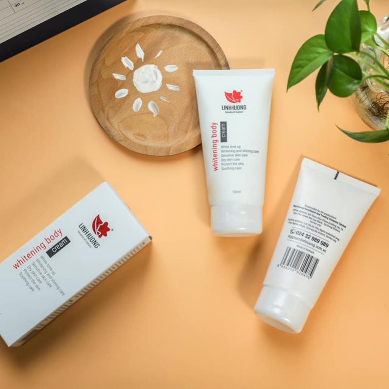 Kem body toàn thân trắng da Linh Hương Whitening Body Cream 150ml | BigBuy360 - bigbuy360.vn