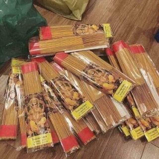 Combo 10 bó nhang xoắn không  tàn thái lan