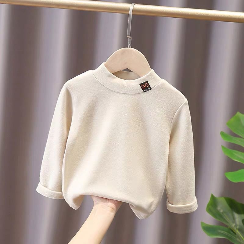 Áo thun tay dài phong cách Hàn Quốc thời trang thu đông đáng yêu cho bé trai