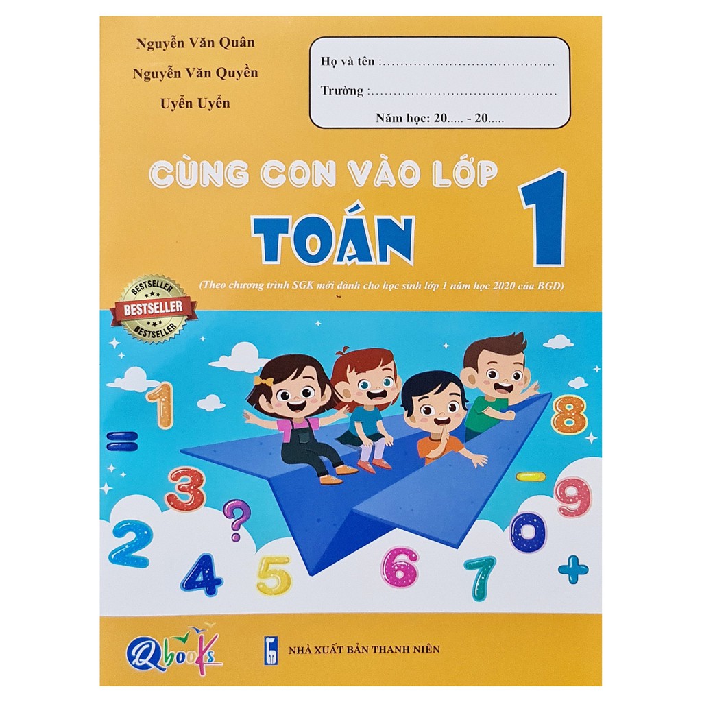 Sách - Cùng con vào lớp 1-Toán ( Theo chương trình SGK mới 2020) | BigBuy360 - bigbuy360.vn