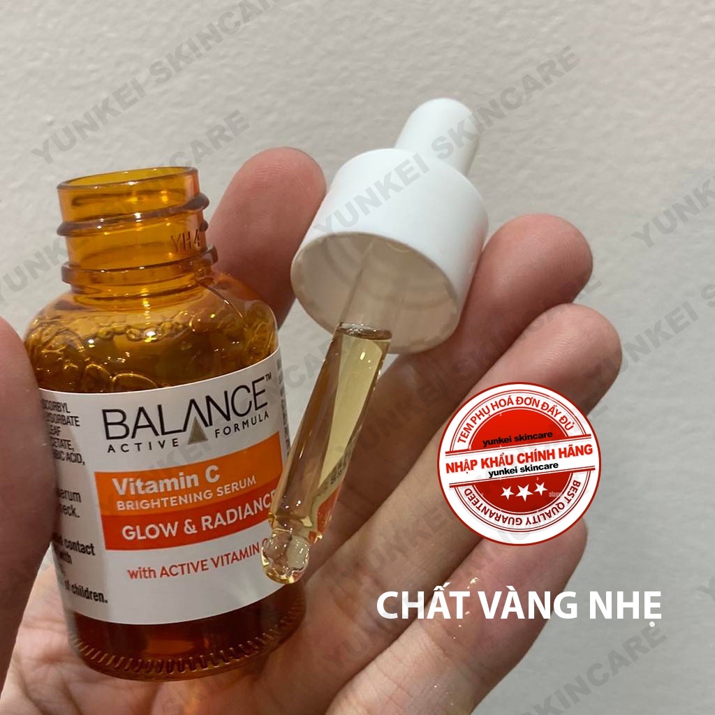 Serum dưỡng sáng da, mờ thâm Balance Active Formula Vitamin C Brightening