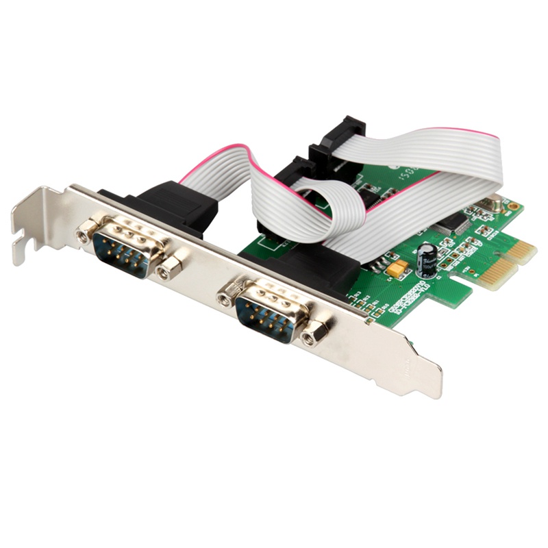 Card Điều Khiển PCI-E 1.0X1 WCH382 2 Cổng RS232 Com Db9