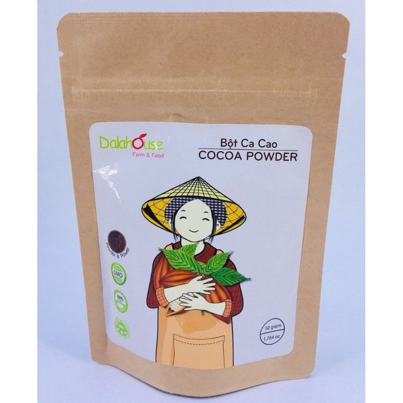 [DALAHOUSE] Bột ca cao 50g