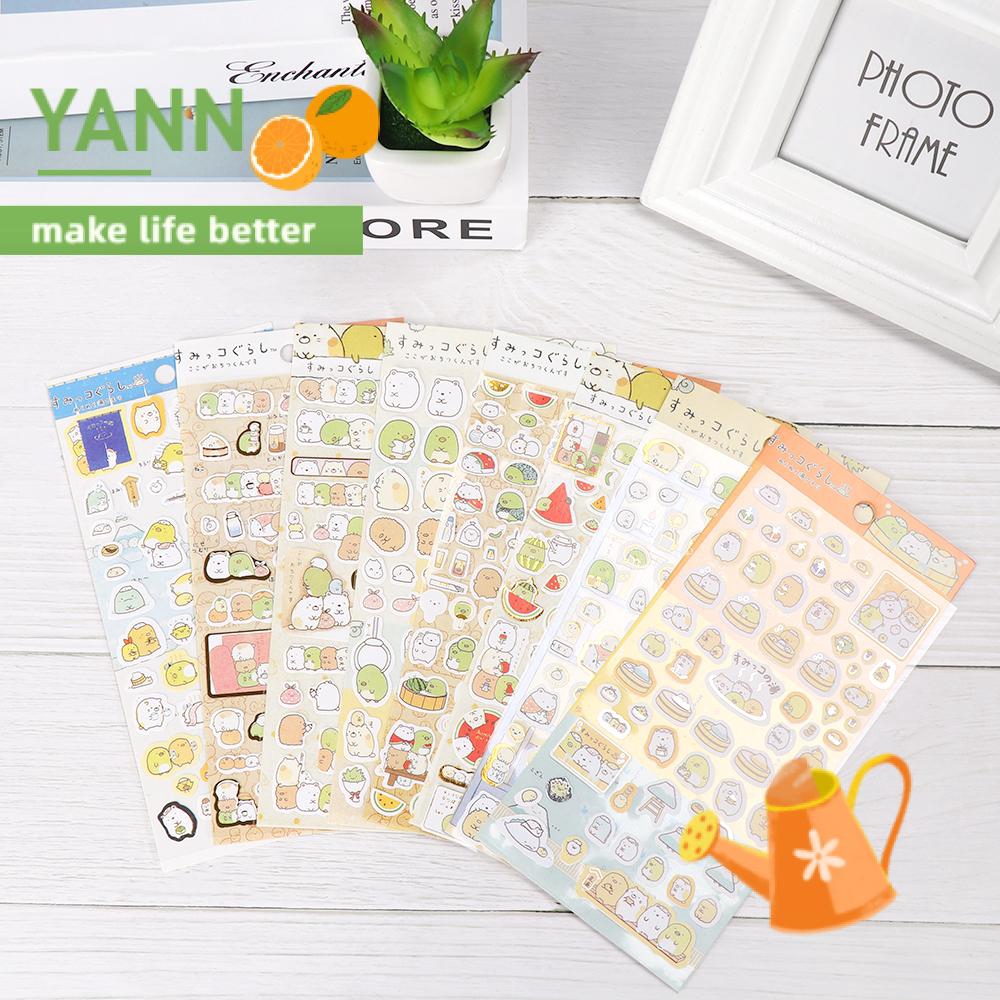 Nhãn Dán Trang Trí Phong Cách Nhật Bản DIY