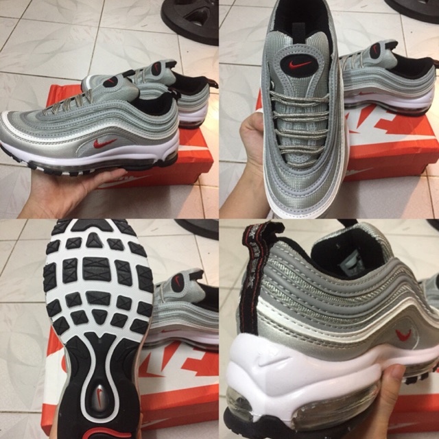 (Ảnh thật 100%)- Giày sneaker Airmax 97 xám