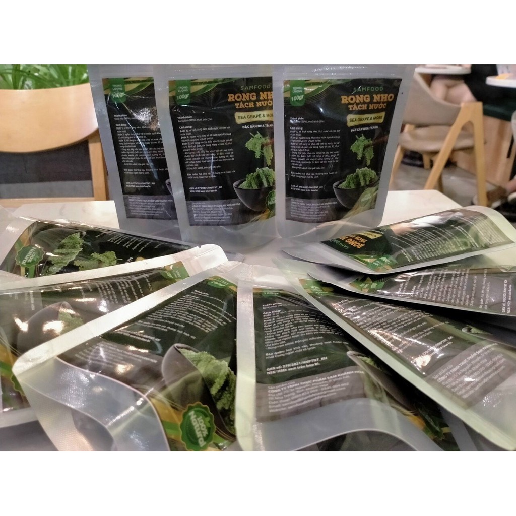 [FLASH SALE] Rong nho tách nước SAMFOOD - Gói 100g | BigBuy360 - bigbuy360.vn