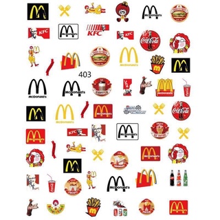 dán móng( sticker ) trang trí móng tay chân mẫu mới đẹp 1