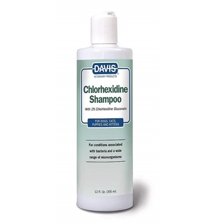 Sữa tắm davis chlorhexidine - trị ngứa nhiễm khuẩn viêm da cho thú cưng 355ml