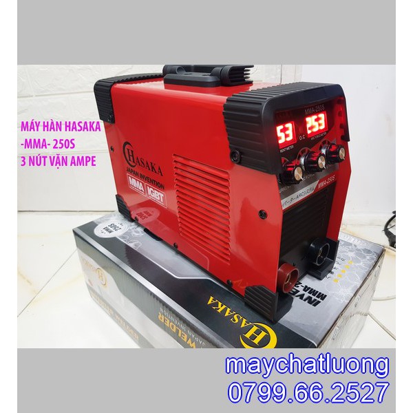 MÁY HÀN HASAKA – 3 NÚT VẶN AMPE -MALAYSIA