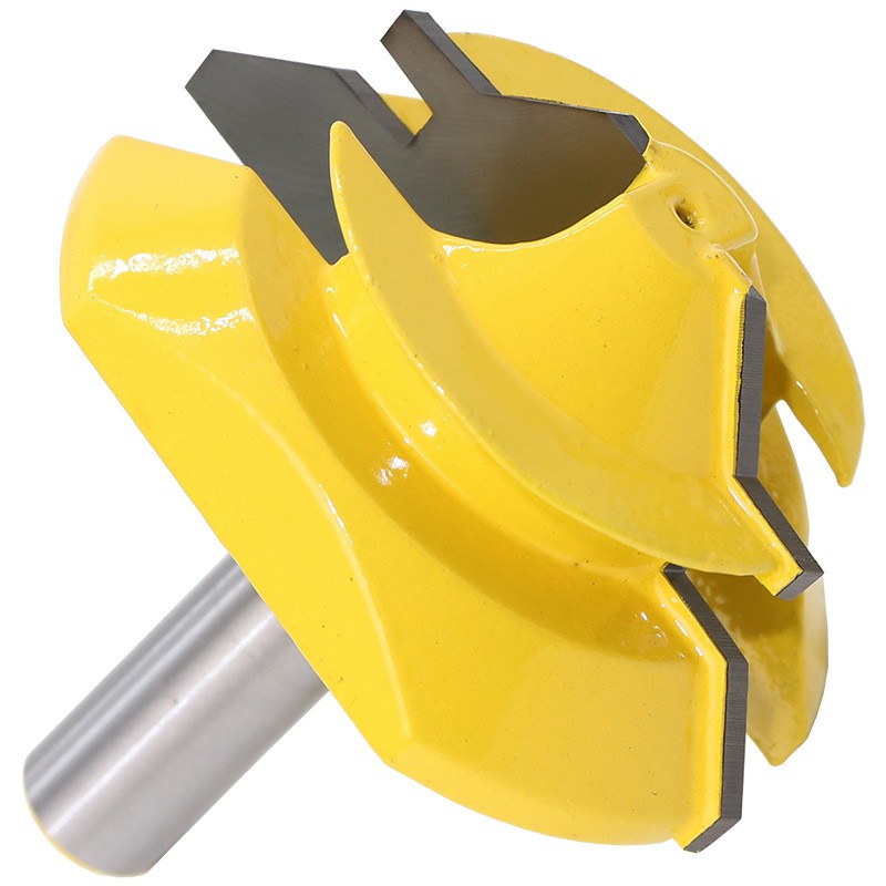 Mũi phay ghép gỗ gốc vuông hoa văn, cốt 12.7mm