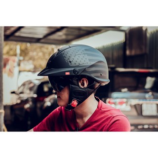 Mũ nửa đầu nổi tiếng LS2 OF590 Rebellion