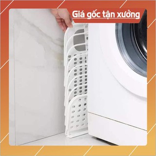 Cài cạnh máy giặt gấp gọn