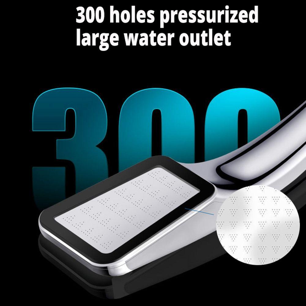 Đầu Vòi Hoa Sen Áp Suất Cao 300 Lỗ Tiết Kiệm Nước Tiện Dụng