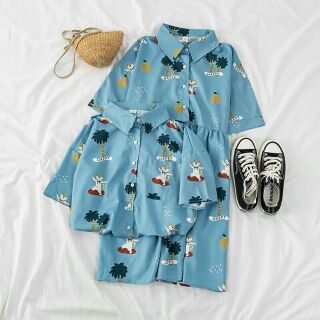 [ORDER] BỘ ÁO VÁY SÓC BIỂN MÙA HÈ CHO ĐÔI BẠN THÂN