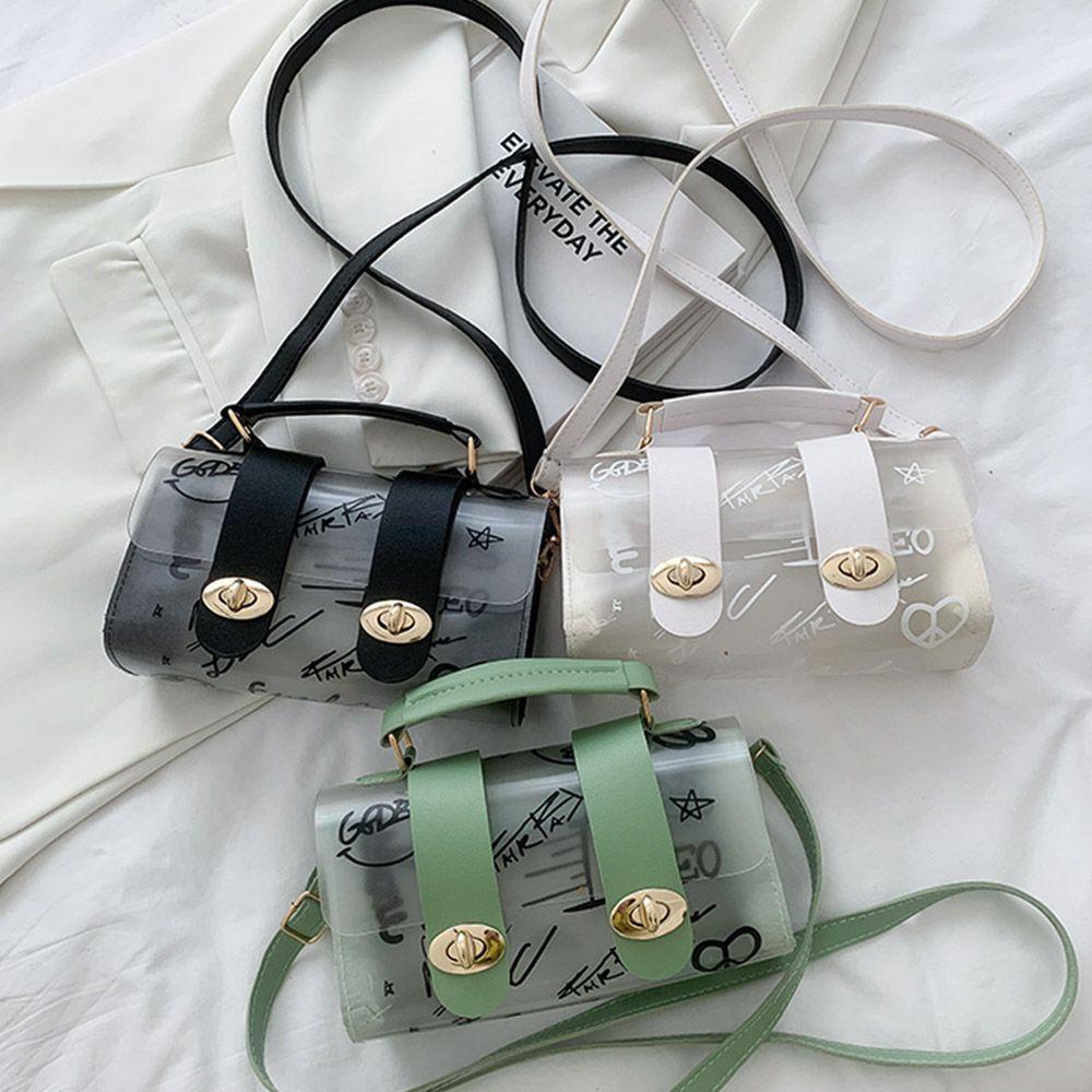 Túi Đeo Chéo Trong Suốt Thời Trang Cho Nữ