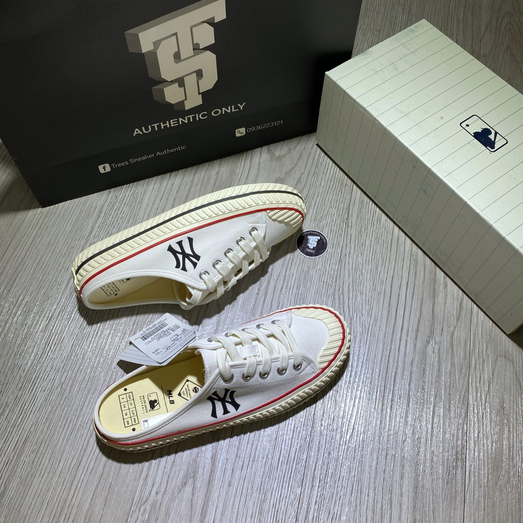 [ CHÍNH HÃNG ] Giày thể thao MLB Mule Trắng | BigBuy360 - bigbuy360.vn
