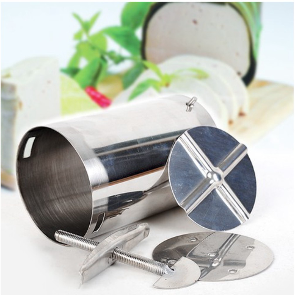 Khuôn làm giò chả inox không gỉ bền đẹp
