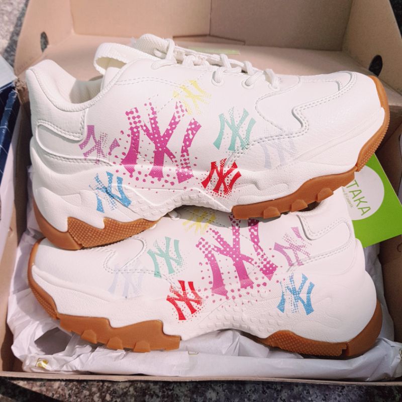 Giày thể thao MLB BIGBALL CHUNKY Graffiti NEW YORK YANKEES Nam Nữ