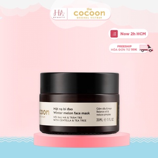 Mặt nạ bí đao Cocoon giảm dầu, mụn và phục hồi da 30ml