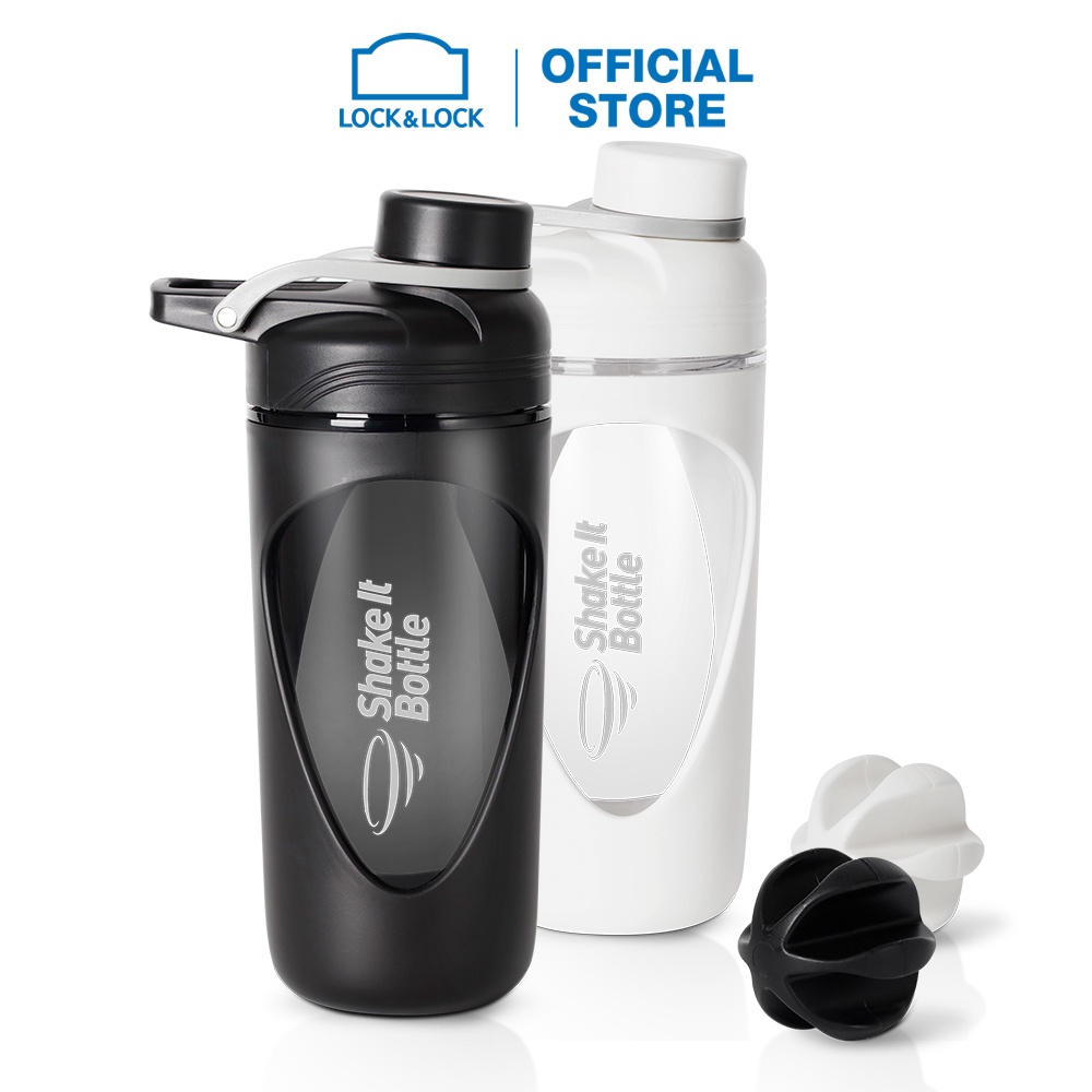 Bình lắc BALANCE SHAKE IT LocknLock 800ml HAP949 2 màu ( trắng,đen )