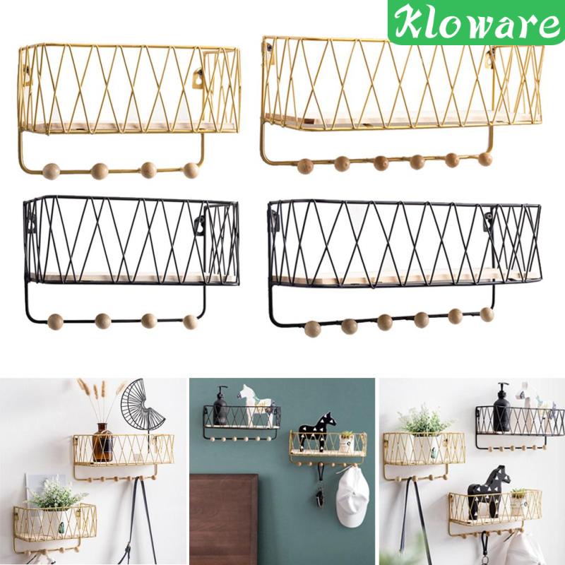 Giá Đỡ Chìa Khóa / Áo Khoác / Đồ Dùng Gắn Tường Màu Vàng Cỡ Nhỏ Tiện Dụng