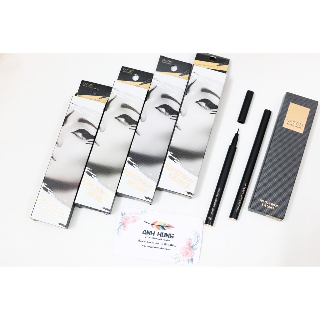 Kẻ Mắt Nước Vacosi Waterproof Eyeliner 5ml | BigBuy360 - bigbuy360.vn