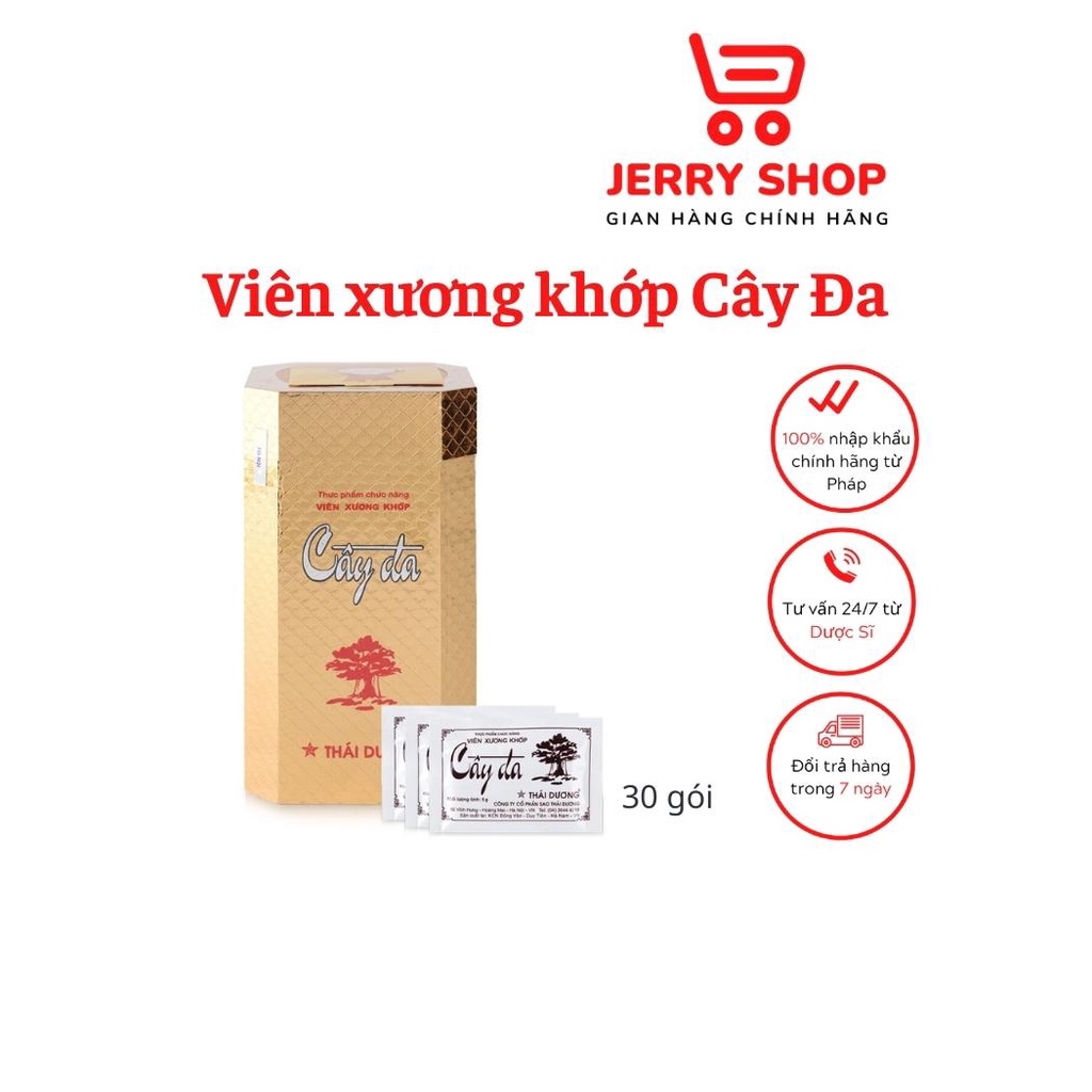 Viên xương khớp Cây Đa - hộp 30 gói