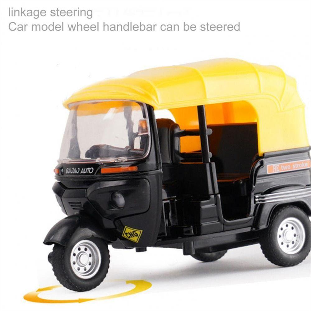 Xe Ba Bánh Đồ Chơi Có Nhạc Và Đèn 1 Trang Trí Nhà Búp Bê