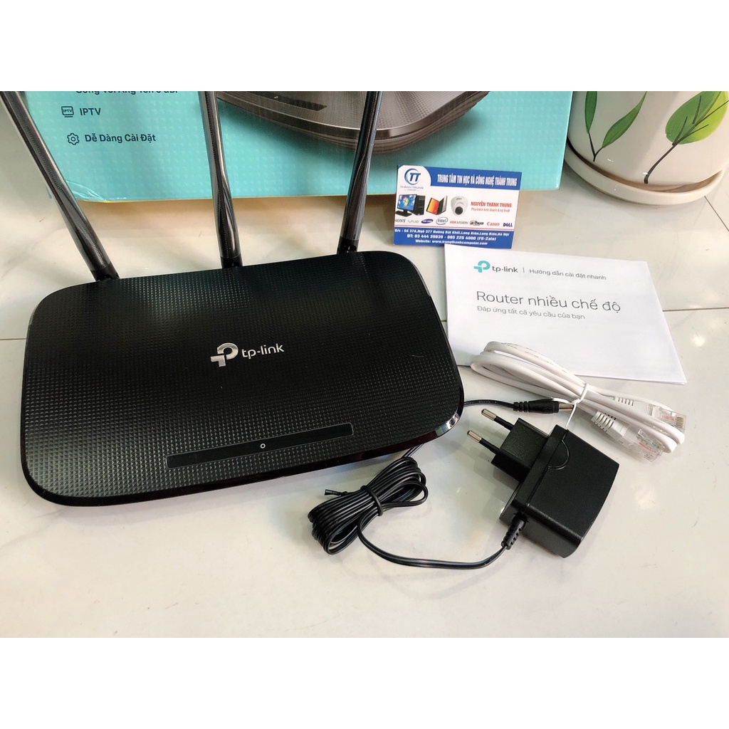 Bộ phát WIFI TP-Link 940N TL-WR940N Wireless N 450Mbps - Mới Bảo hành 24 Thán