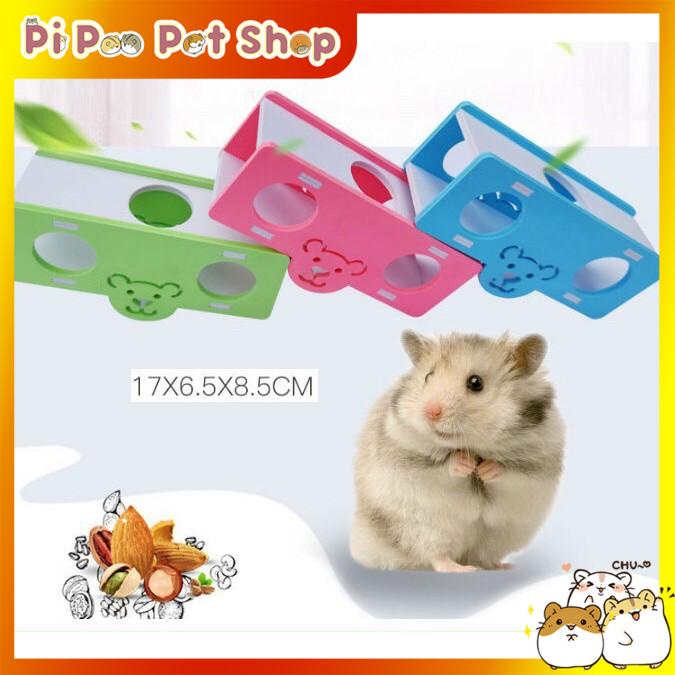 Bập bênh ống chui lắp ráp cho Hamster