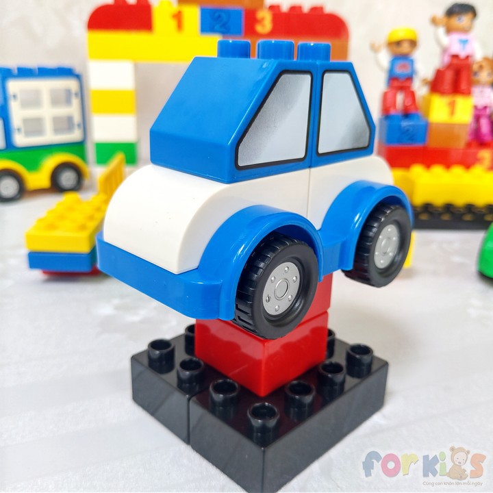 Thanh lý Lego, lego xếp hình, lego lắp ráp, lego xe các loại 85 chi tiết TO DÀY ĐẸP, đồ chơi tư duy, đồ chơi cho bé