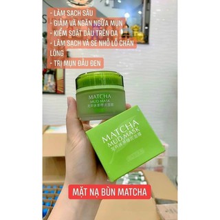 Mặt nạ trà xanh Matcha Mud Mask Laikou
