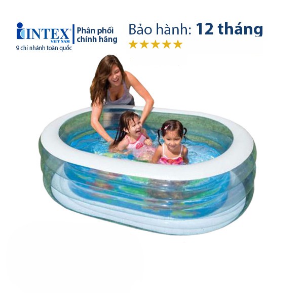 [Giảm giá thần tốc] [Giảm giá thần tốc] Bể bơi phao mini trẻ em trong nhà INTEX 57482 phù hợp cho bé từ 1 đến 5 tuổi