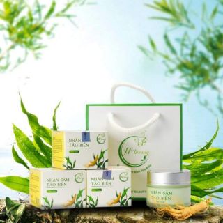 Combo cám gạo lứt + ủ nhân sâm tảo biển